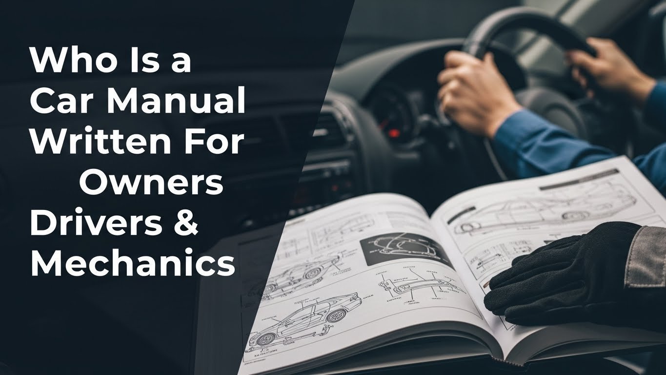 Who Is a Car Manual Written For Owners Drivers & Mechanics