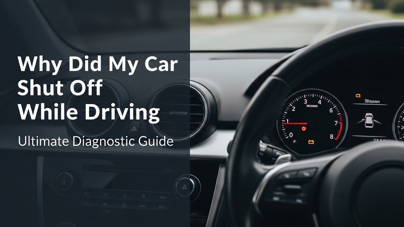 Why Did My Car Shut Off While Driving Ultimate Diagnostic Guide