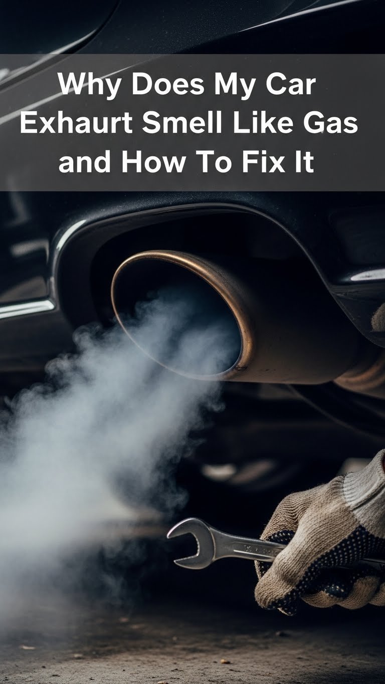 Why Does My Car Exhaust Smell Like Gas and How To Fix It 1 why does my car exhaust smell like gas