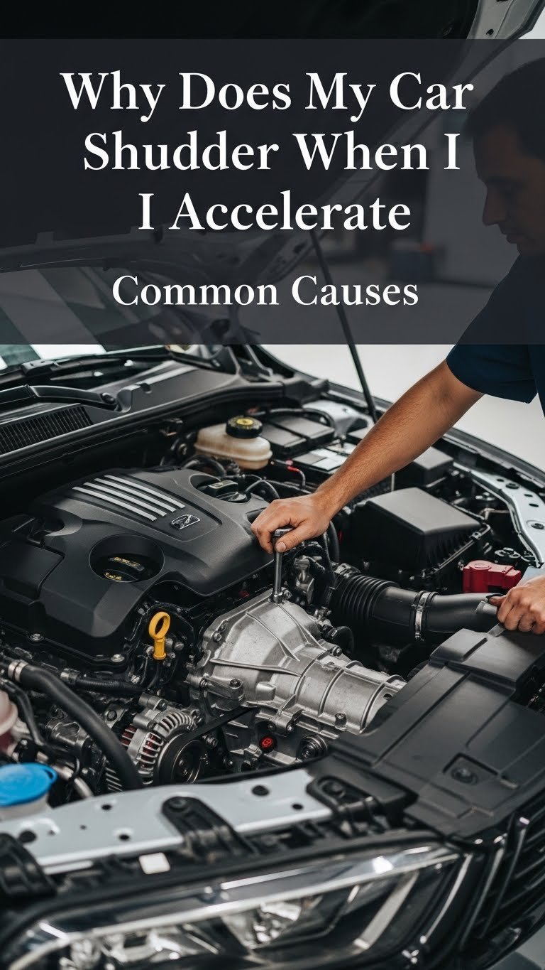 why does my car shudder when i accelerate
