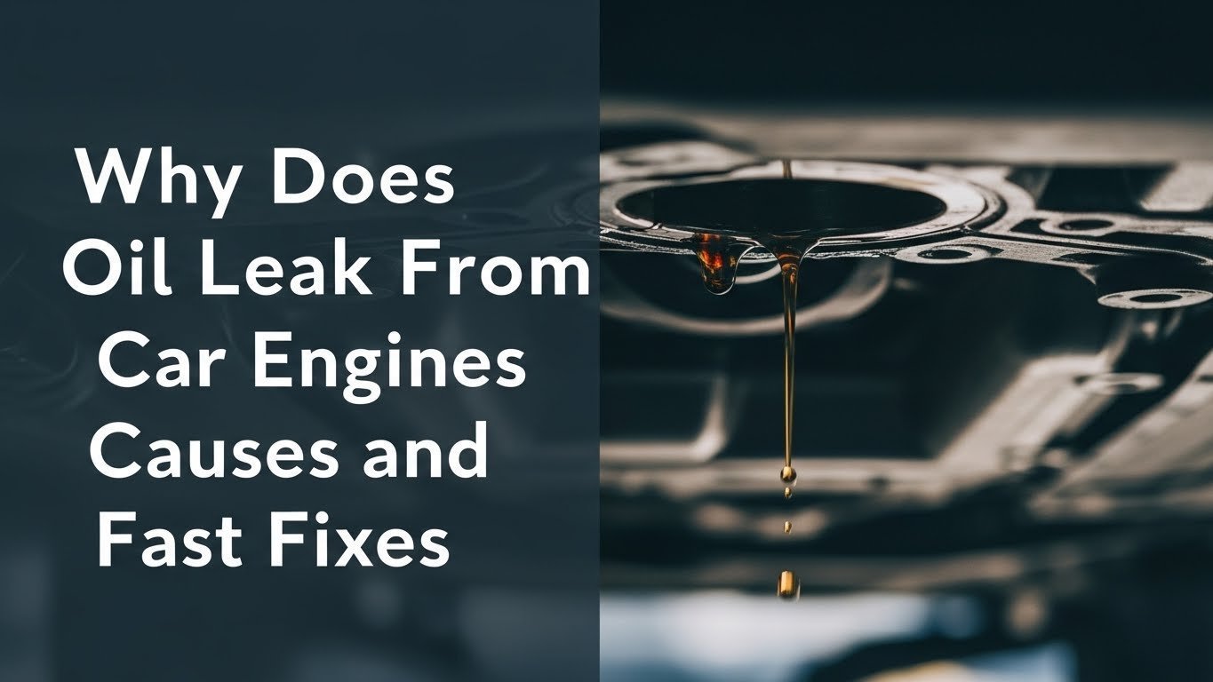 Why Does Oil Leak From Car Engines Causes and Fast Fixes [year]