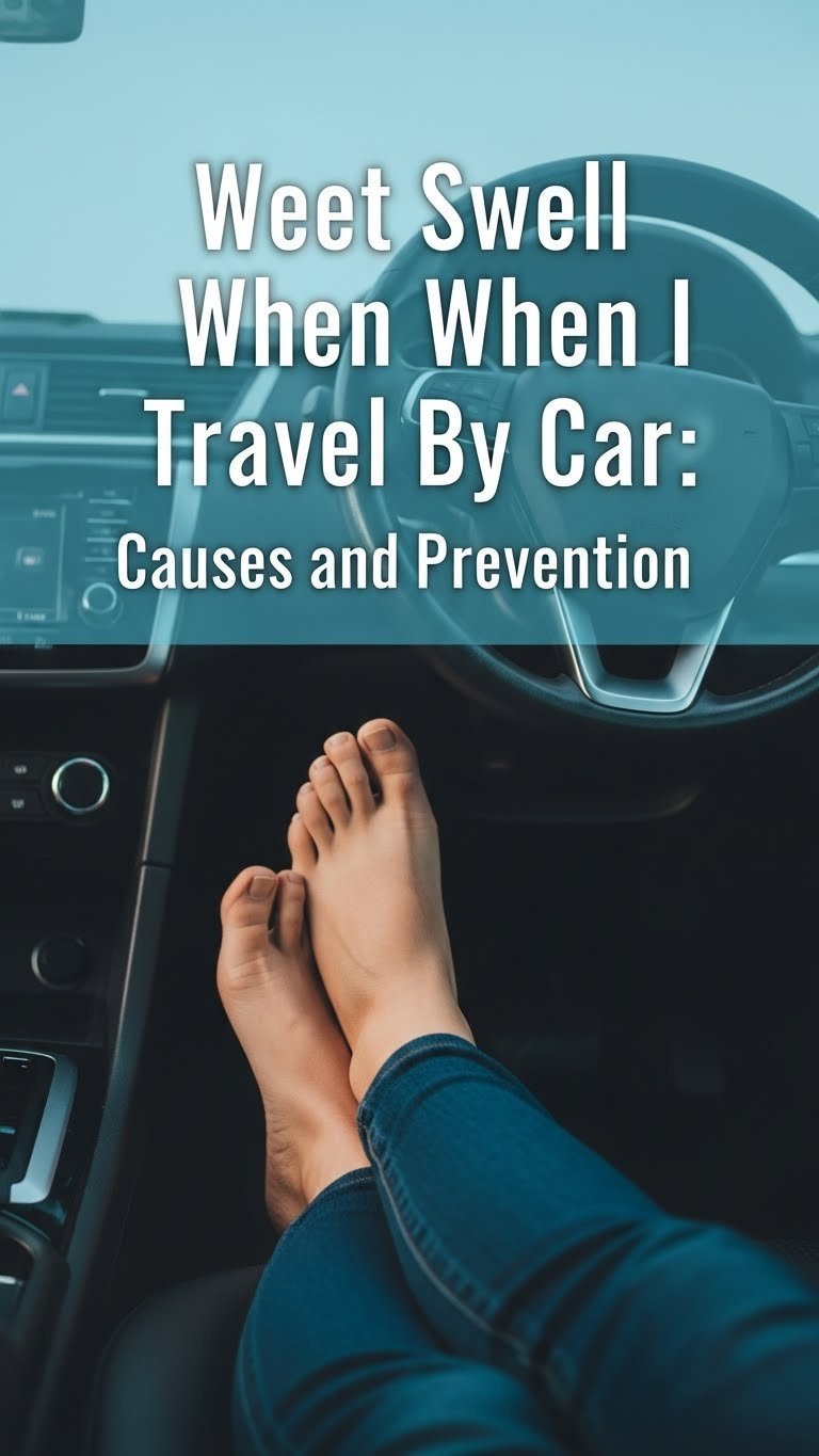 Why Feet Swell When I Travel By Car: Causes and Prevention 1 why do my feet swell when i travel by car