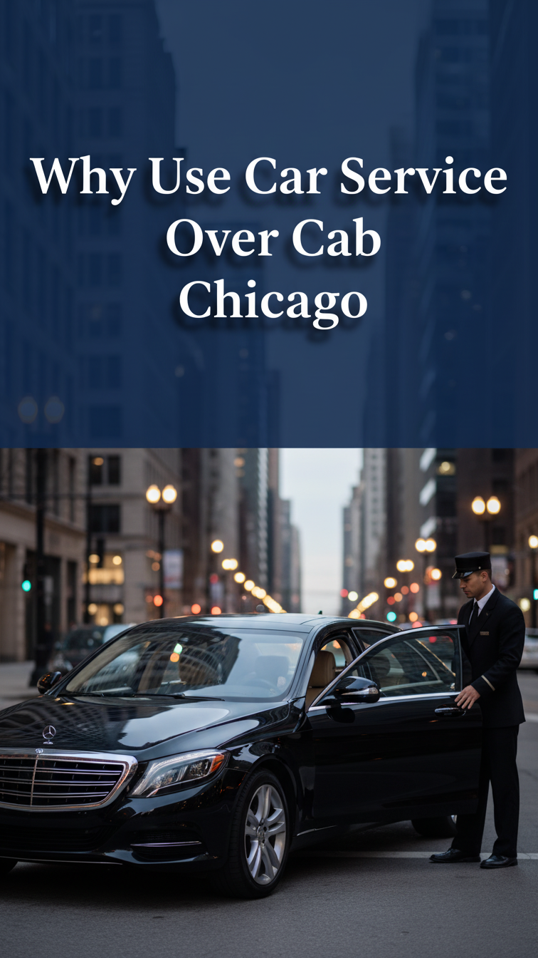 why use a car service over a cab chicago