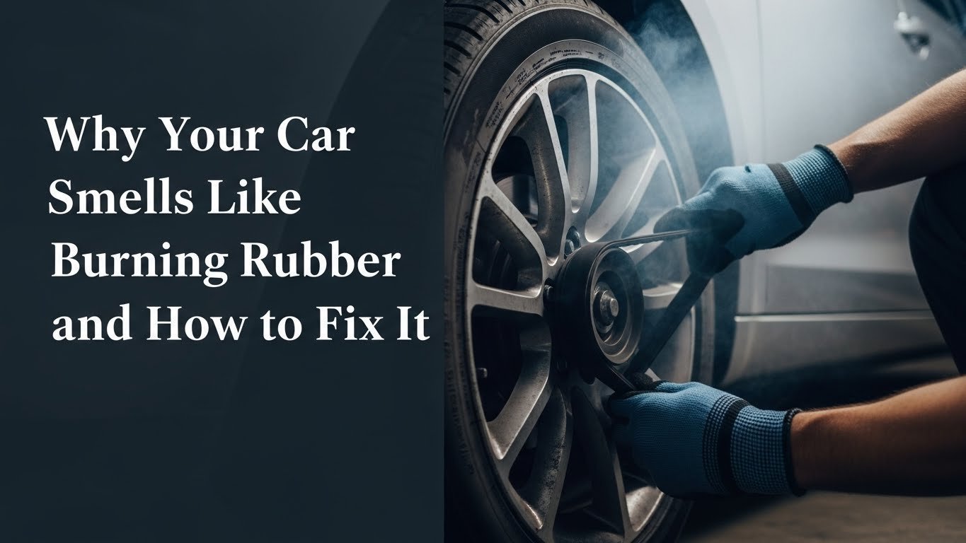 Why Your Car Smells Like Burning Rubber and How to Fix It