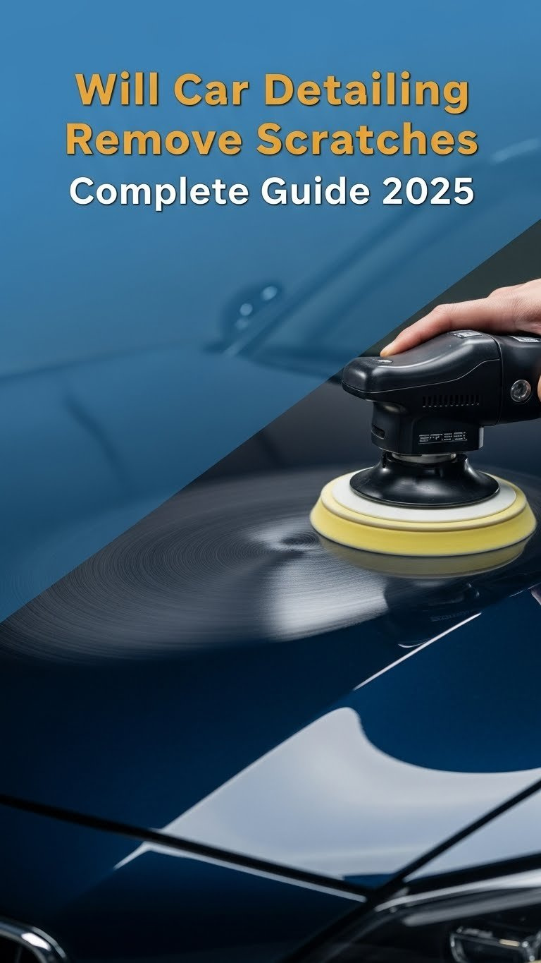 will a car detail remove scratches