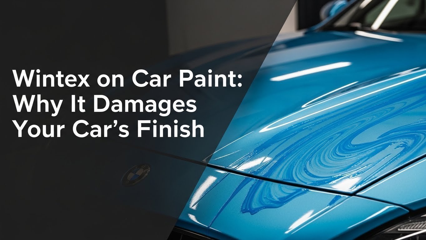 Windex on Car Paint Why It Damages Your Car's Finish