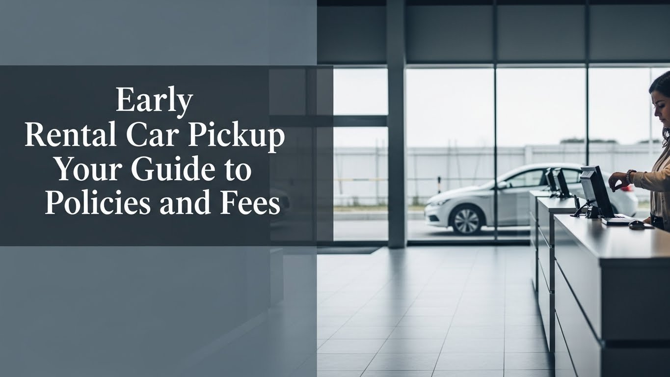 Early Rental Car Pickup Your Guide to Policies and Fees