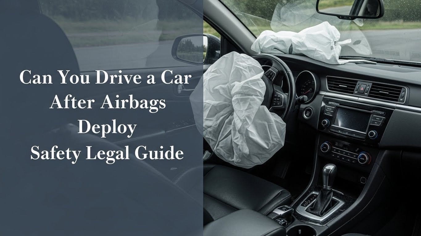 Can You Drive a Car After Airbags Deploy Safety Legal Guide