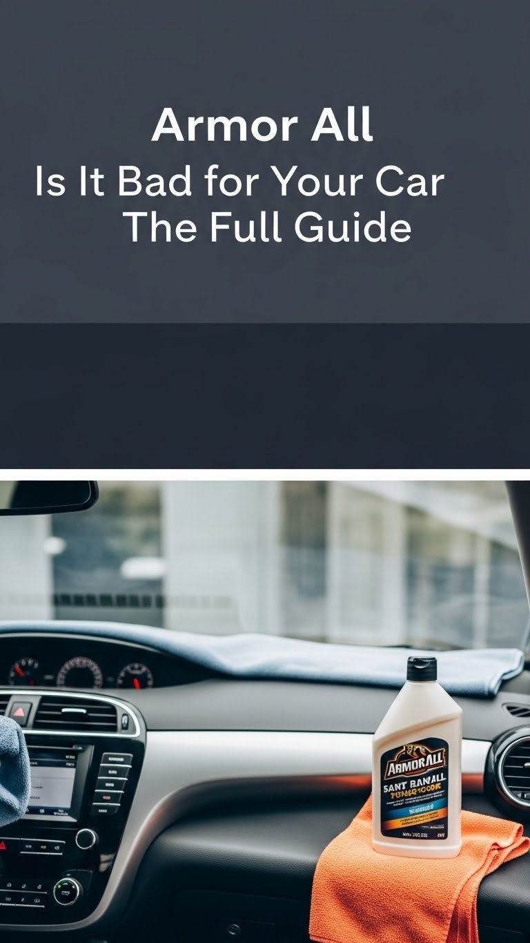 is armorall bad for your car