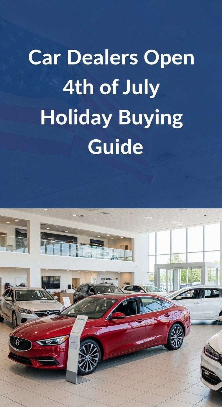 are car dealers open 4th of july