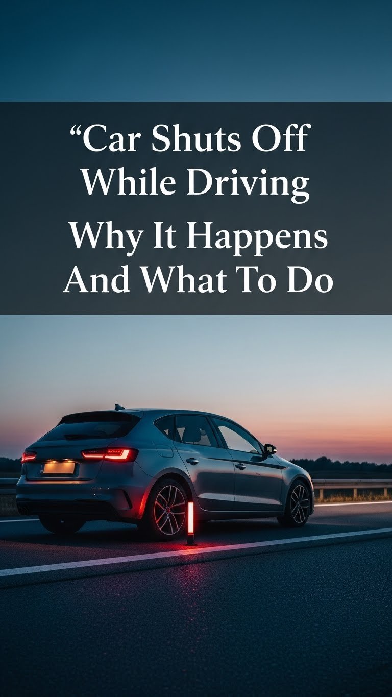 what can cause a car to shut off while driving