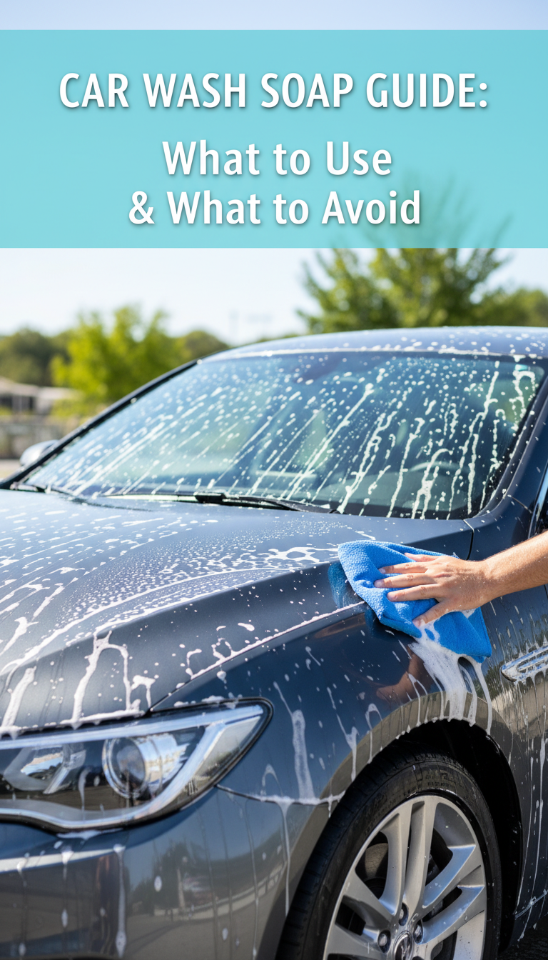 what soap do you use to wash a car