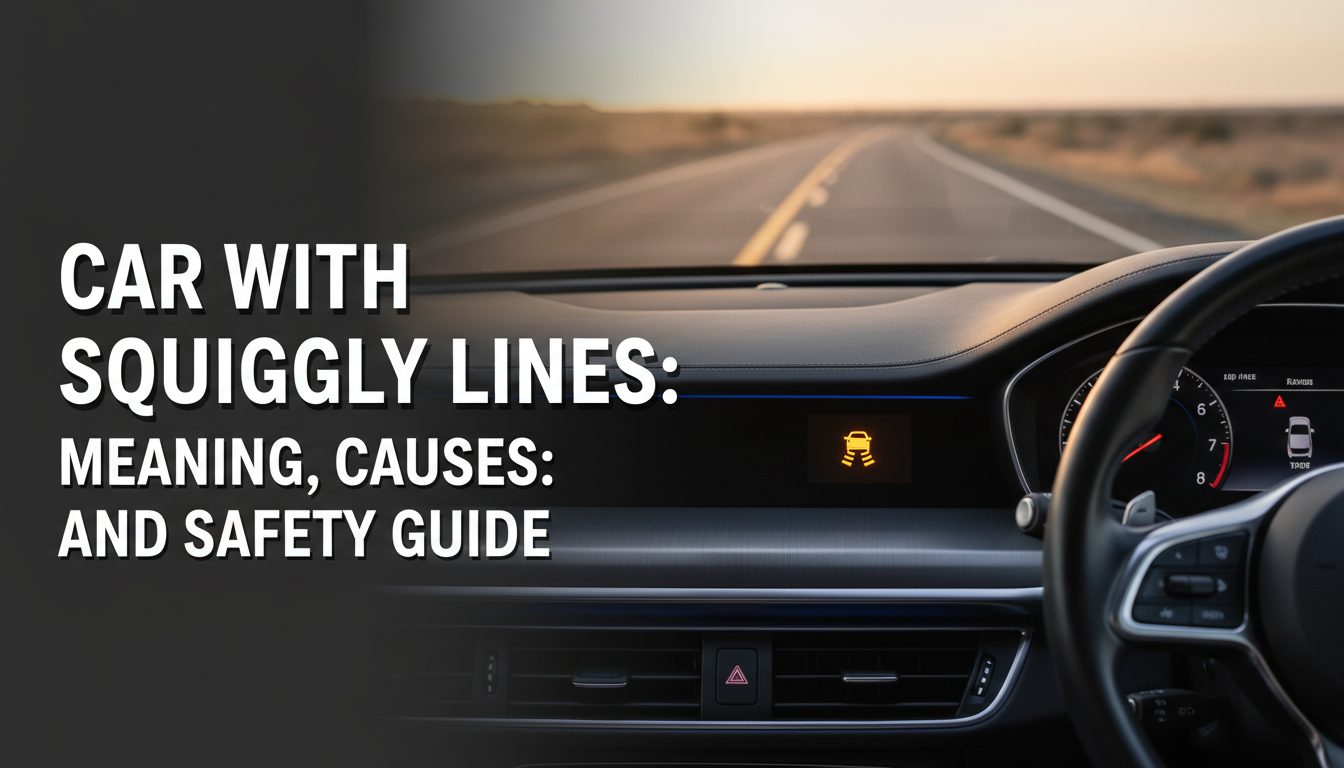 Car With Squiggly Lines: Meaning, Causes, and Safety Guide