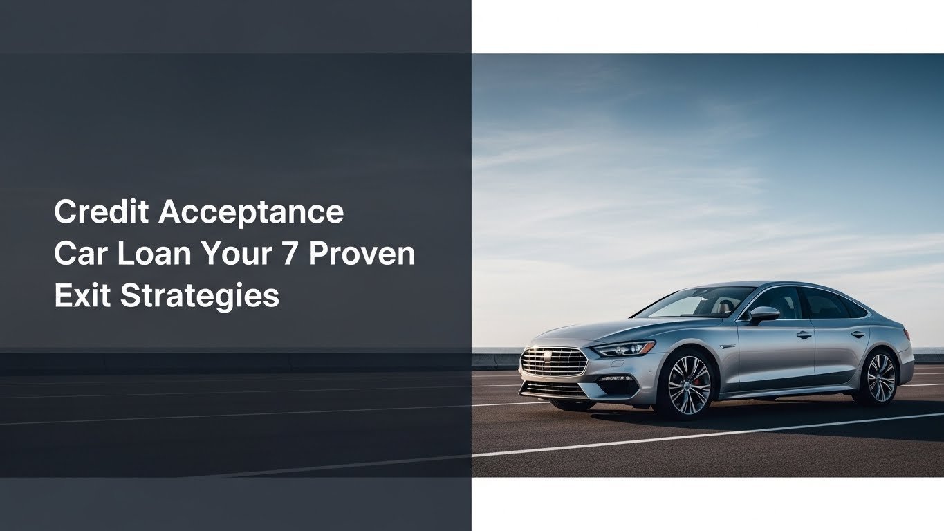 Credit Acceptance Car Loan Your 7 Proven Exit Strategies