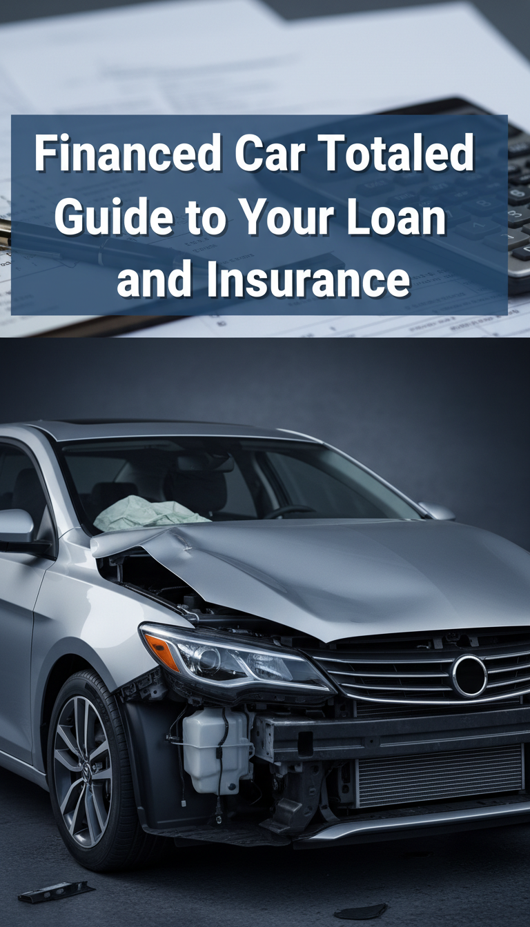 what happens if you total a financed car