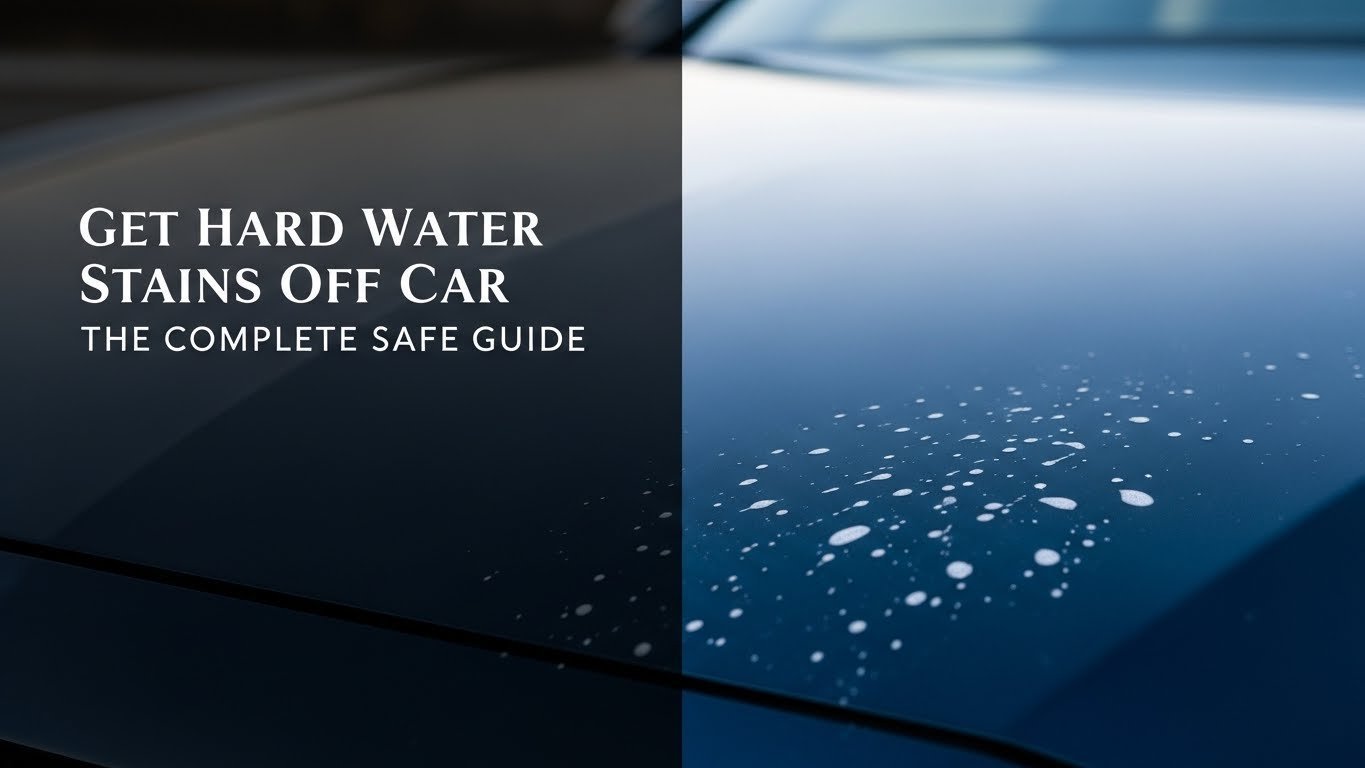 Get Hard Water Stains Off Car The Complete Safe Guide