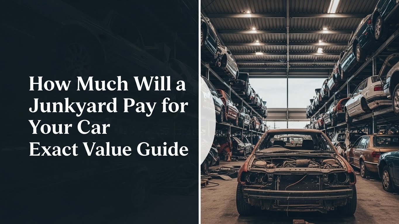 How Much Will a Junkyard Pay for Your Car Exact Value Guide [year]