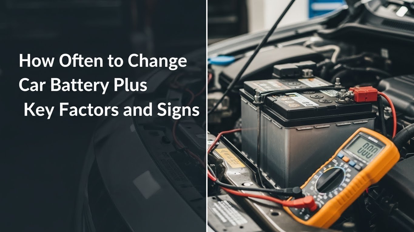 How Often to Change Car Battery Plus Key Factors and Signs