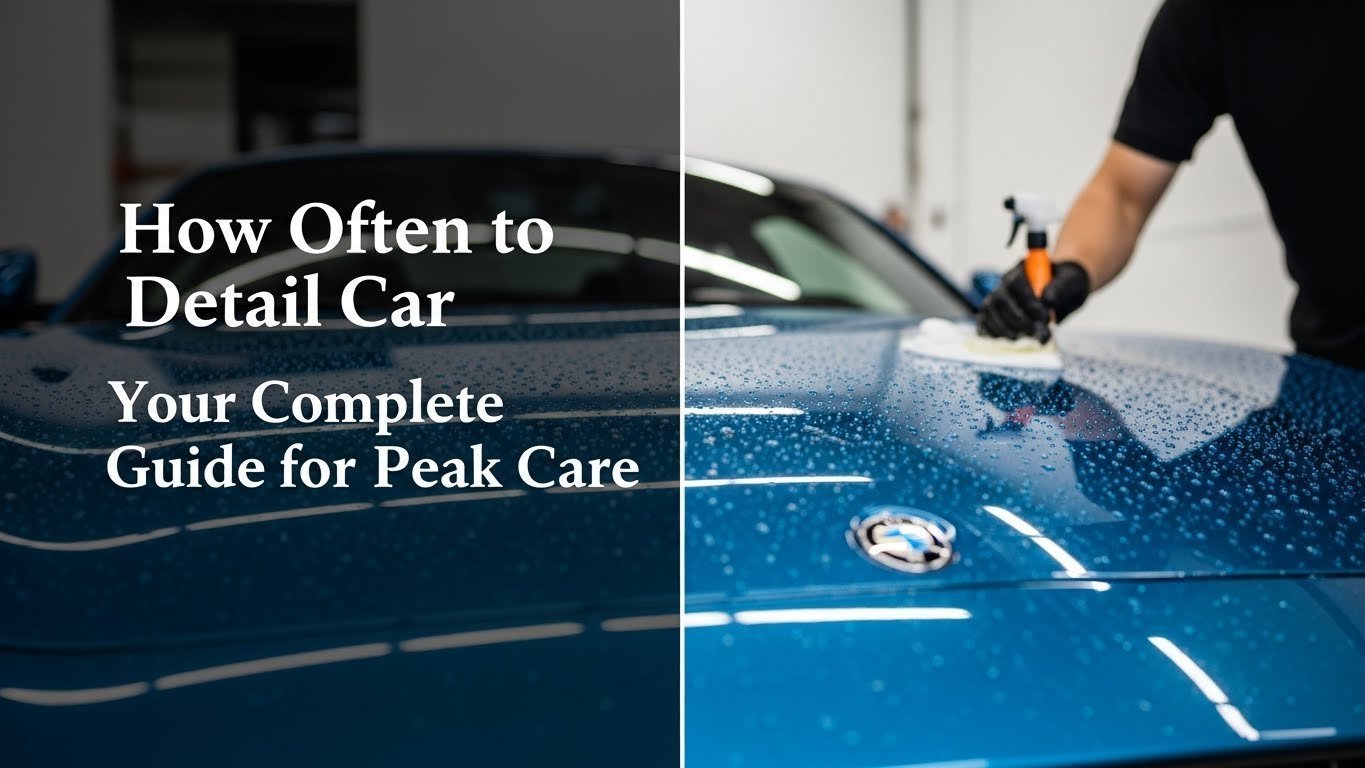 How Often to Detail Car Your Complete Guide for Peak Care