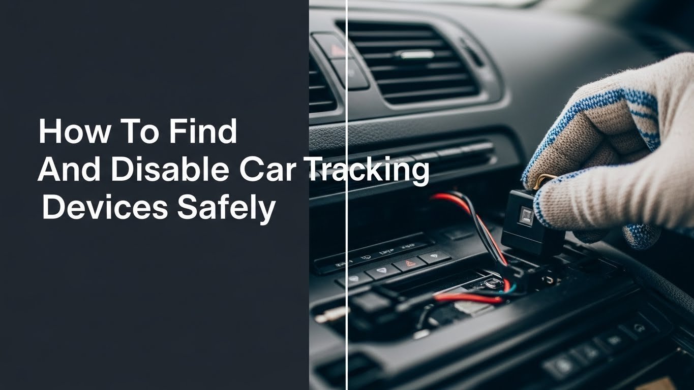 How To Find And Disable Car Tracking Devices Safely