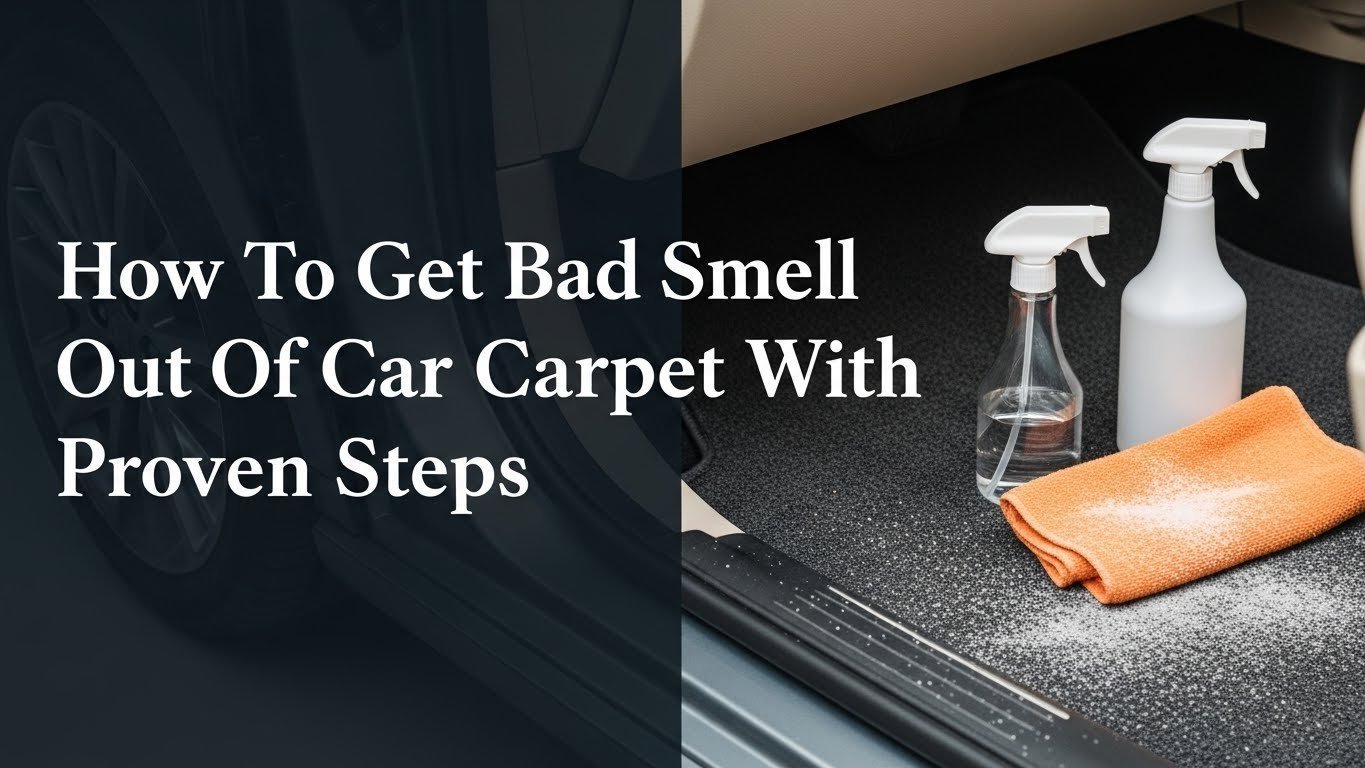 How To Get Bad Smell Out Of Car Carpet With Proven Steps