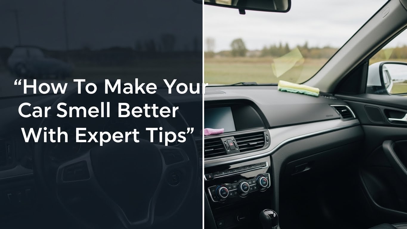 How To Make Your Car Smell Better With Expert Tips