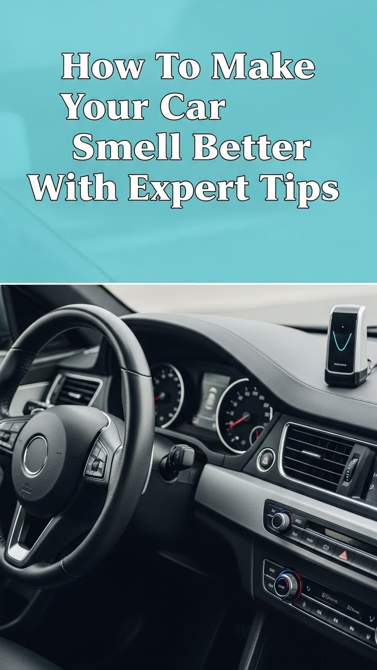 how to make a car smell better