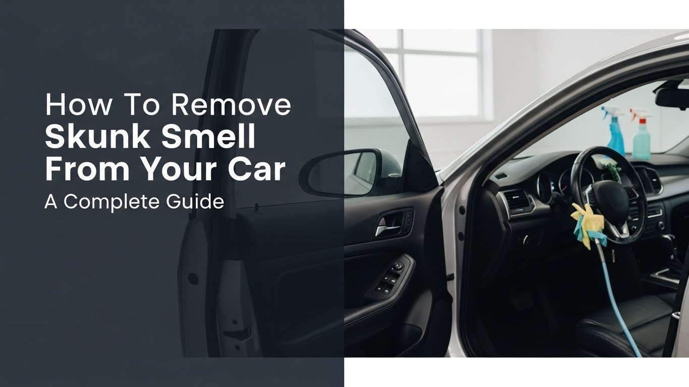 How To Remove Skunk Smell From Your Car A Complete Guide