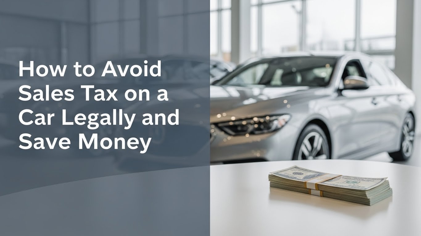 How to Avoid Sales Tax on a Car Legally and Save Money