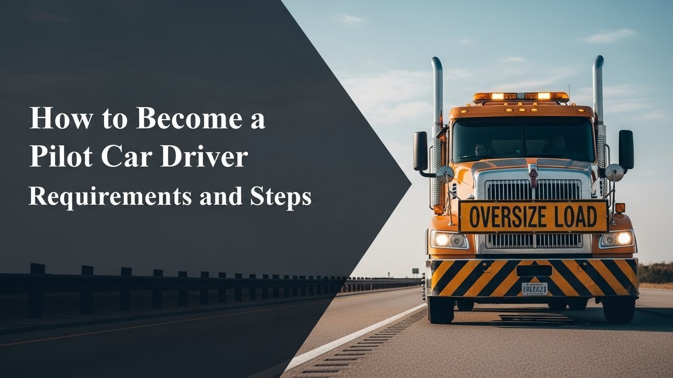 How to Become a Pilot Car Driver Requirements and Steps