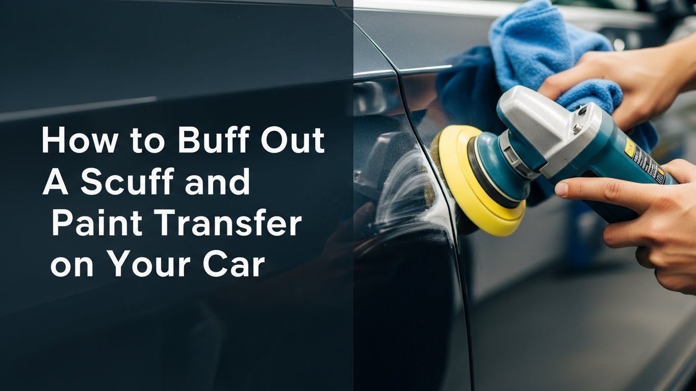How to Buff Out A Scuff and Paint Transfer on Your Car