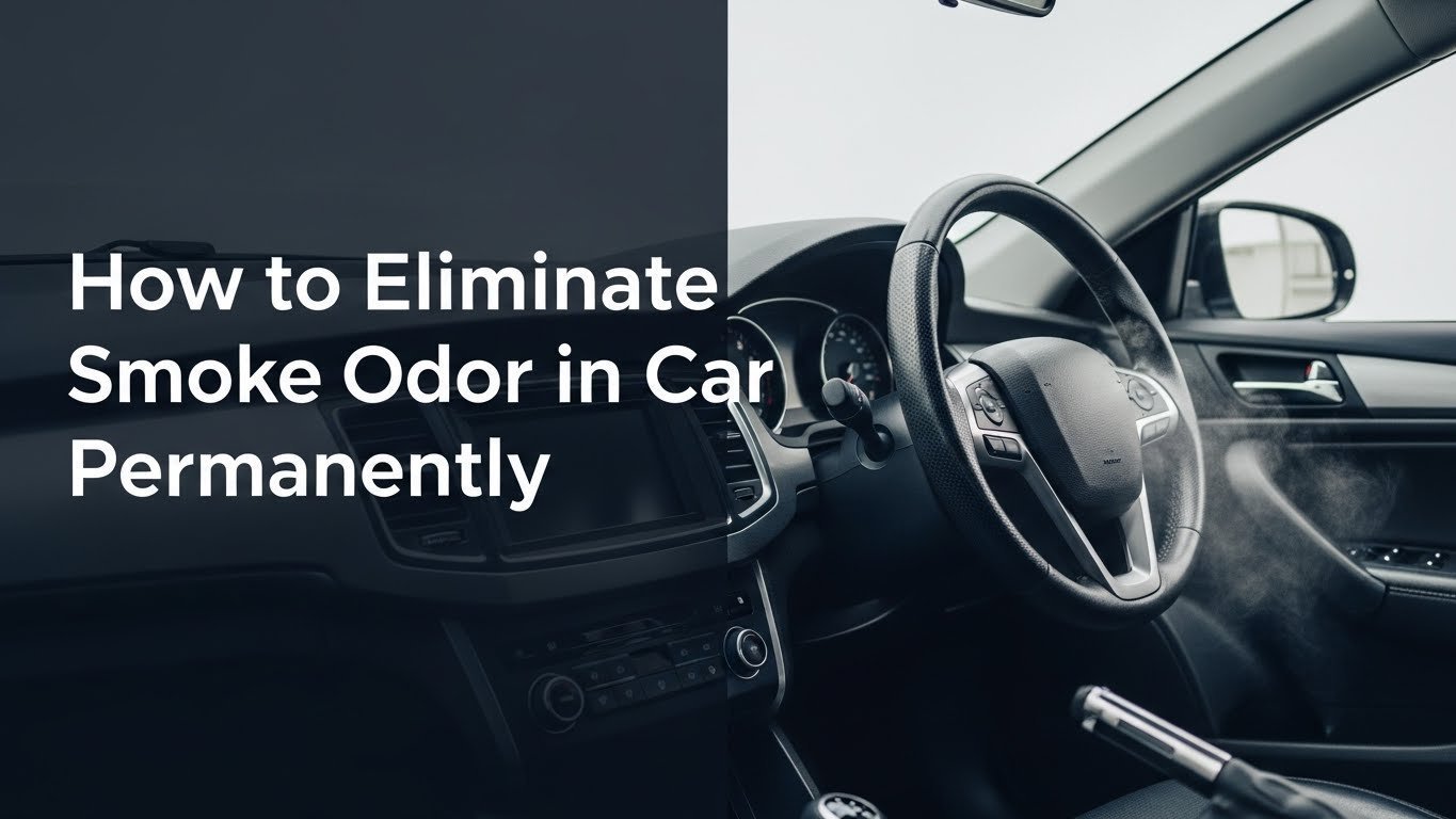 How to Eliminate Smoke Odor in Car Permanently