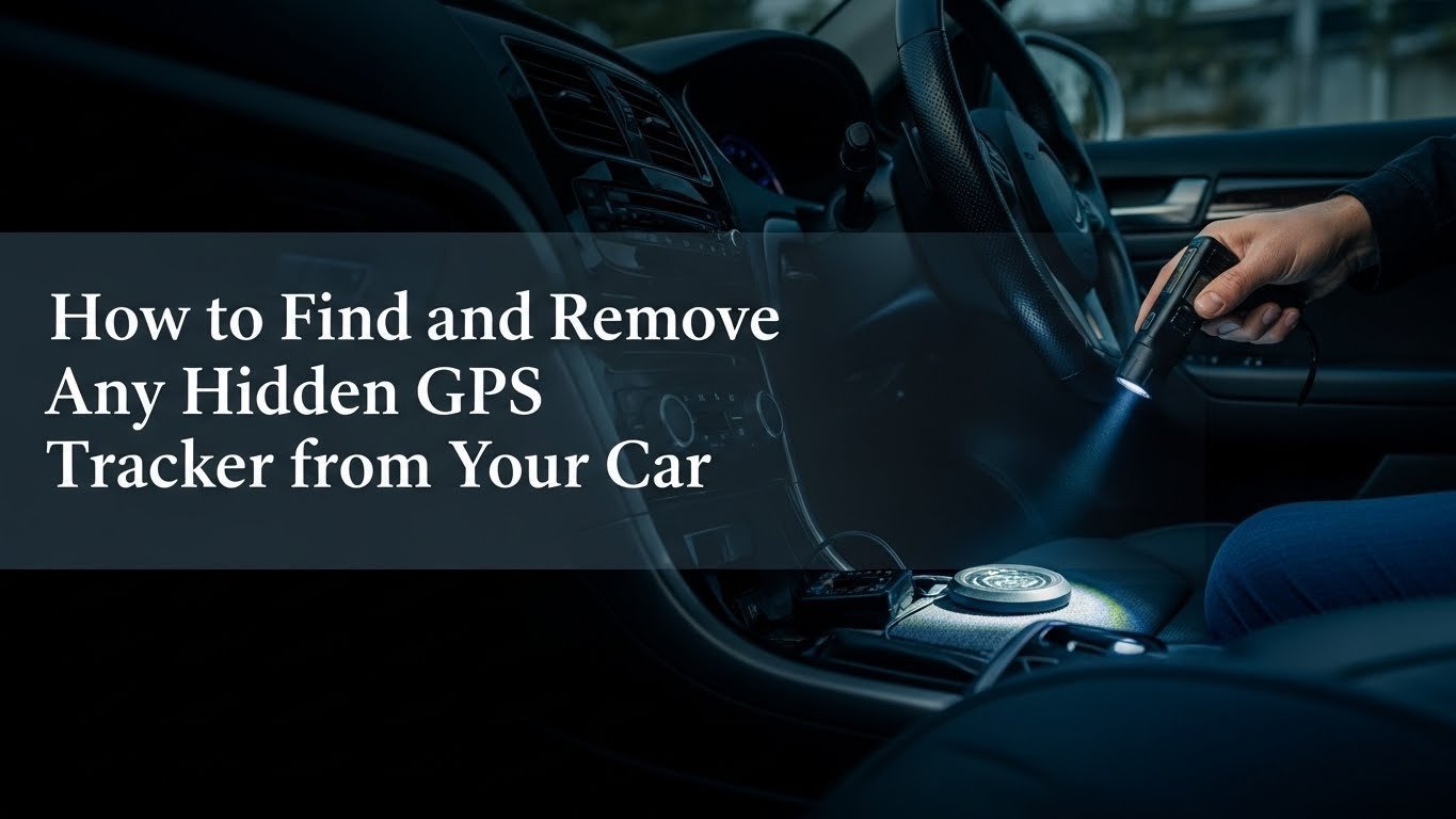 How to Find and Remove Any Hidden GPS Tracker from Your Car