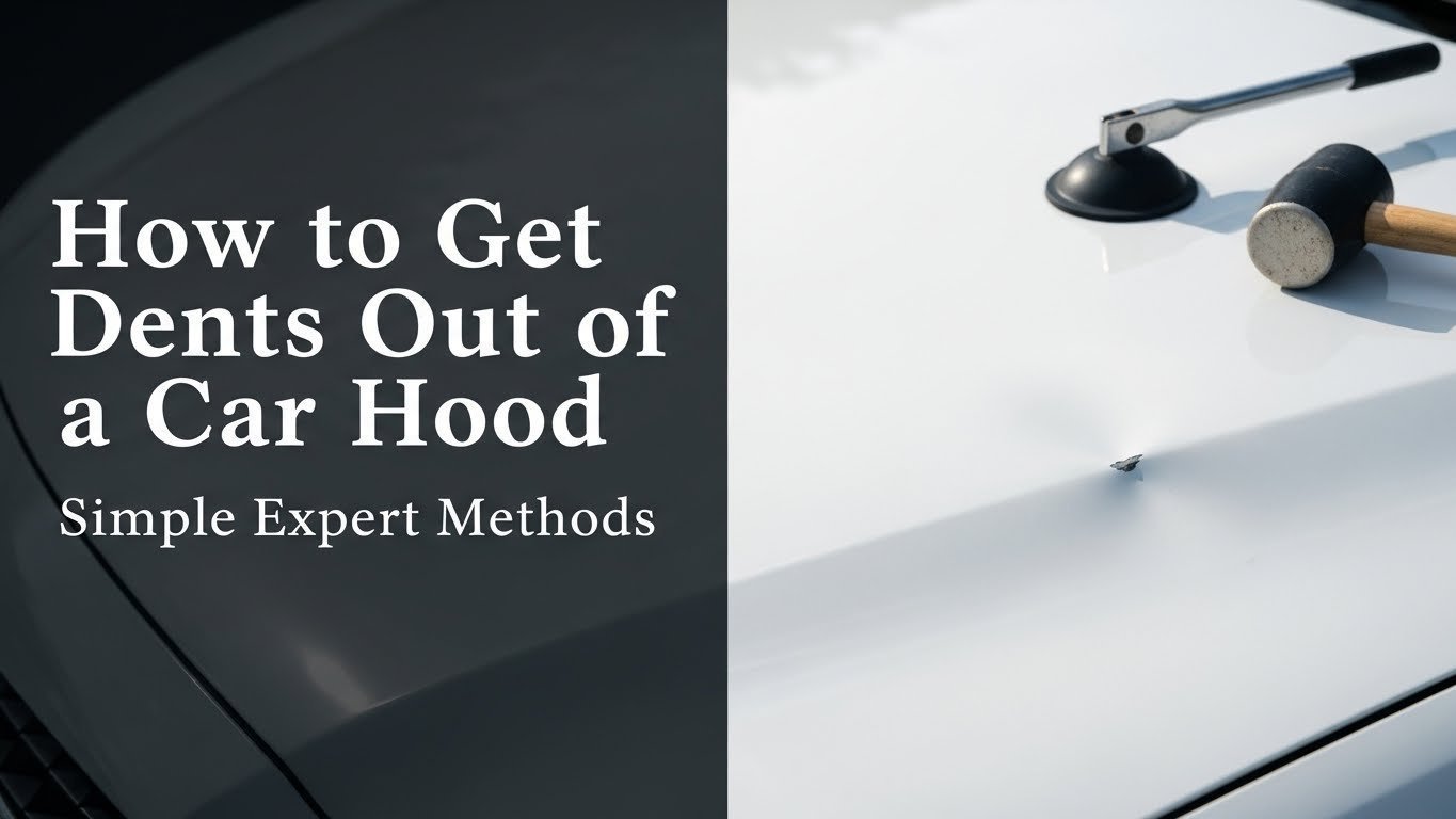 How to Get Dents Out of a Car Hood Simple Expert Methods