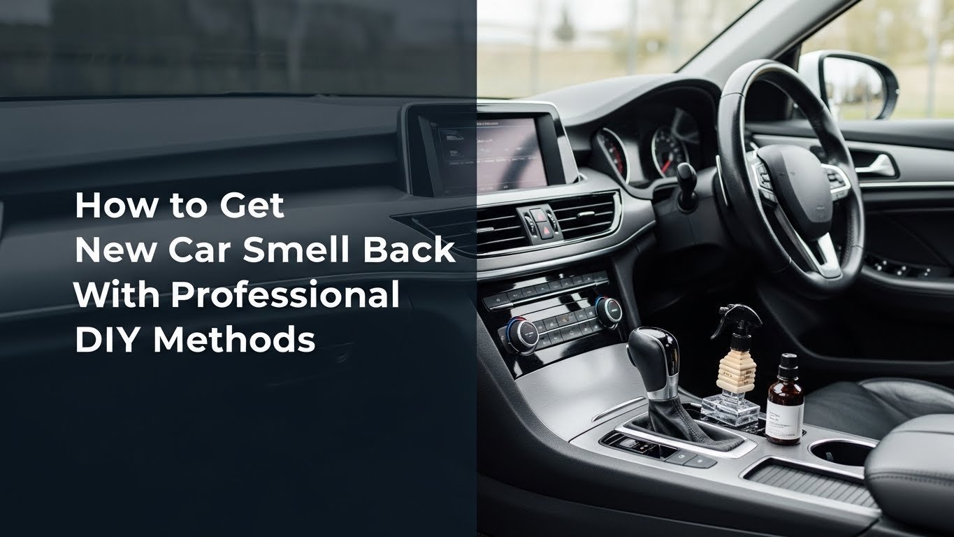How to Get New Car Smell Back With Professional DIY Methods