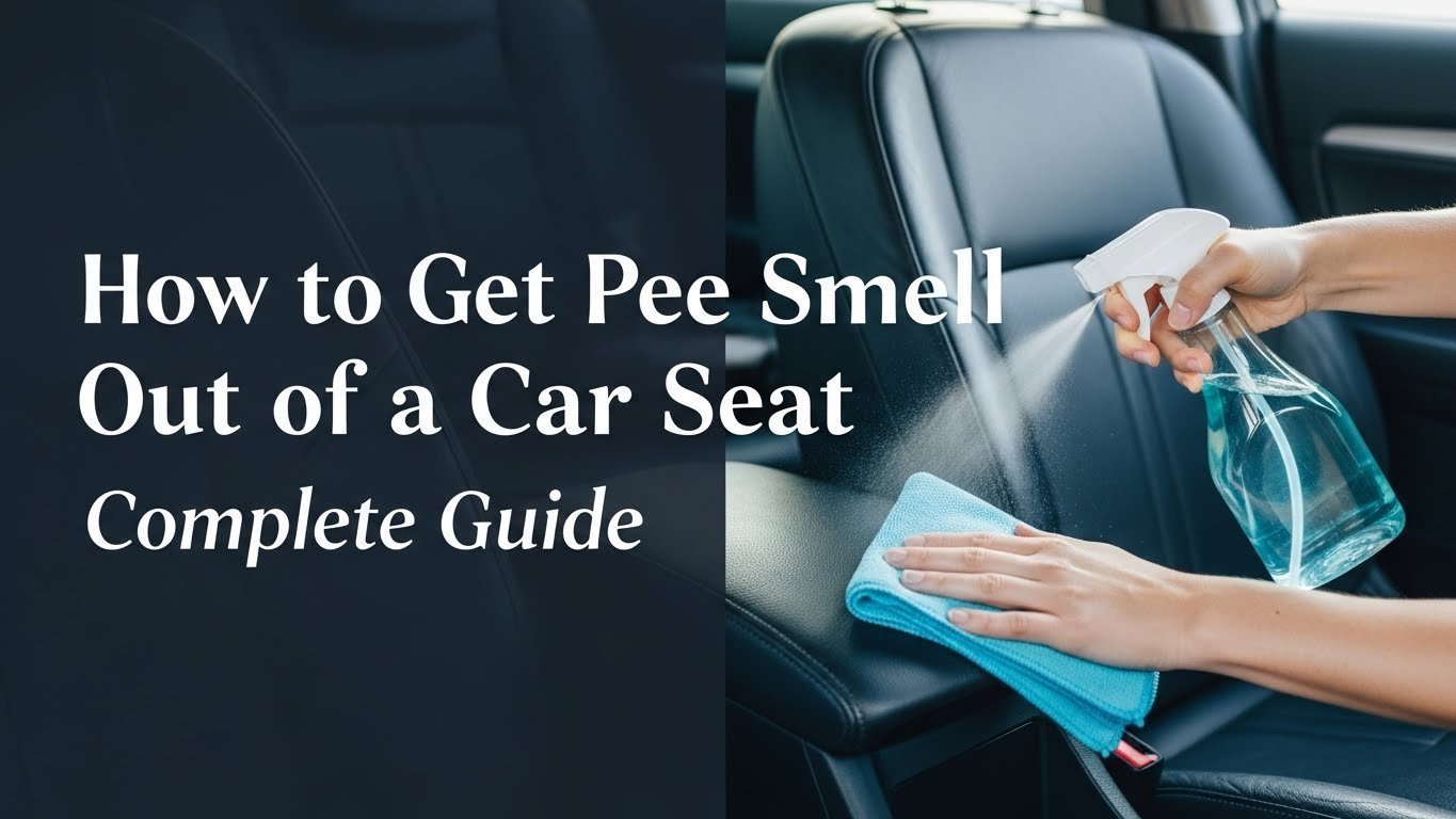 How to Get Pee Smell Out of a Car Seat Complete Guide
