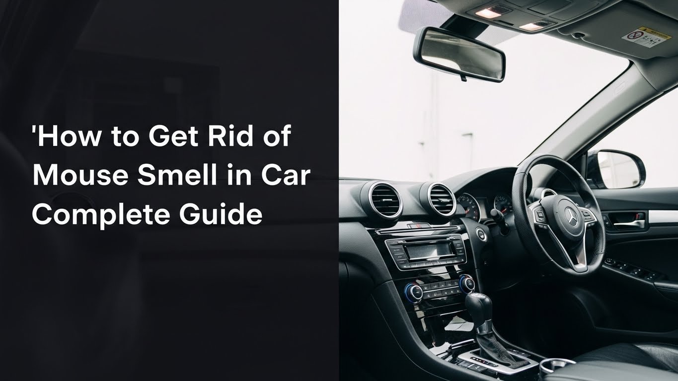 How to Get Rid of Mouse Smell in Car Complete Guide