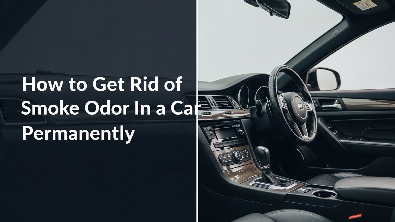 How to Get Rid of Smoke Odor In a Car Permanently