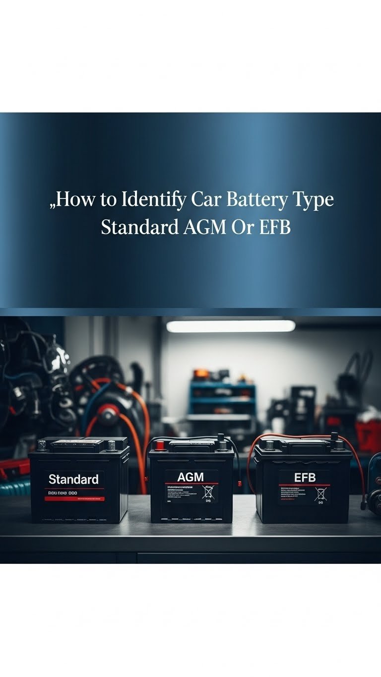 how to identify car battery type