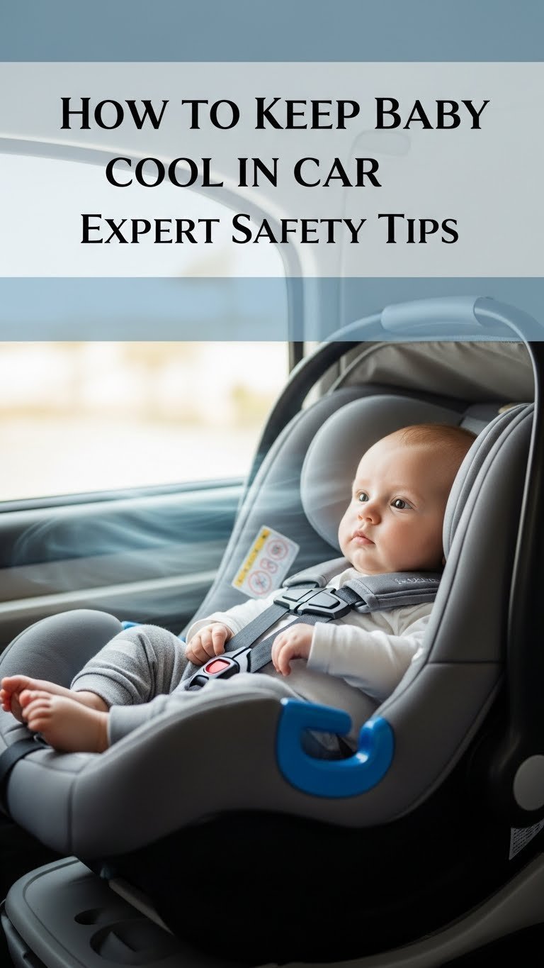 How to Keep Baby Cool in Car Seat Expert Safety Tips 1 how to keep baby cool in car seat
