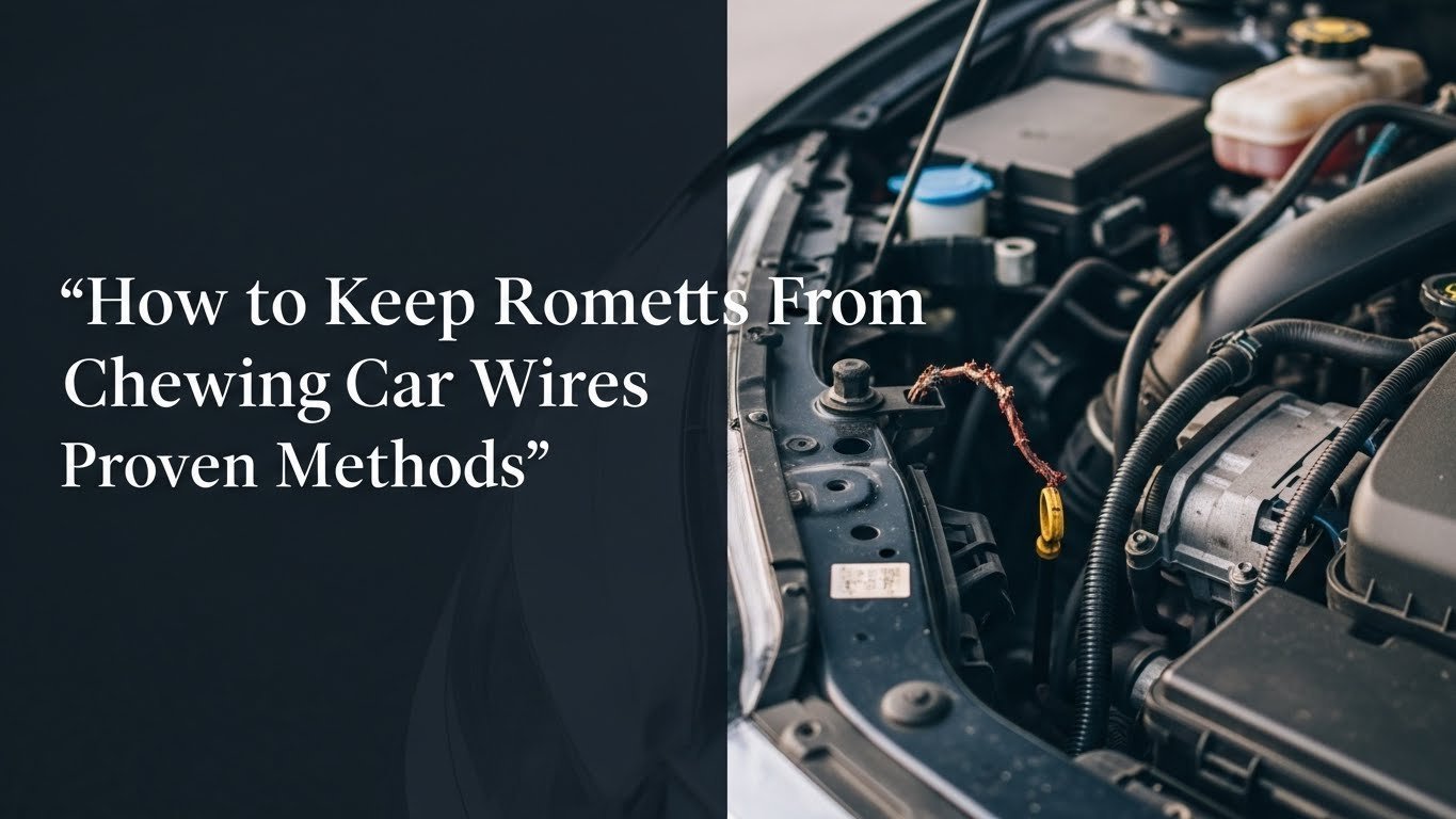 How to Keep Rodents From Chewing Car Wires Proven Methods
