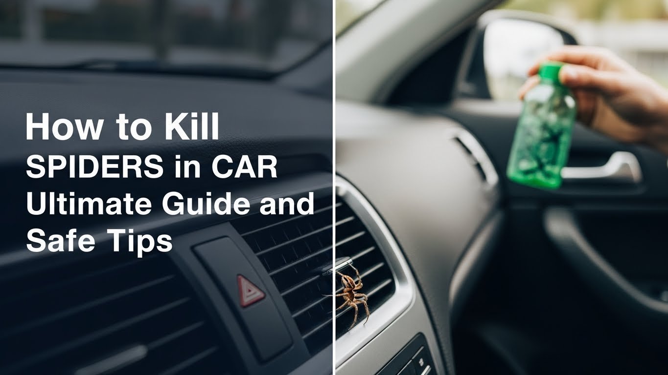 How to Kill Spiders in Car Ultimate Guide and Safe Tips