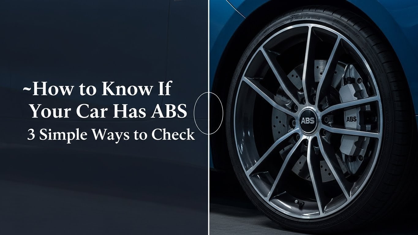 How to Know If Your Car Has ABS 3 Simple Ways to Check