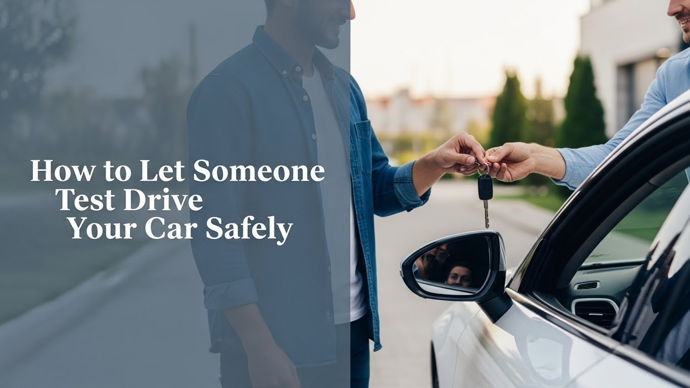 How to Let Someone Test Drive Your Car Safely