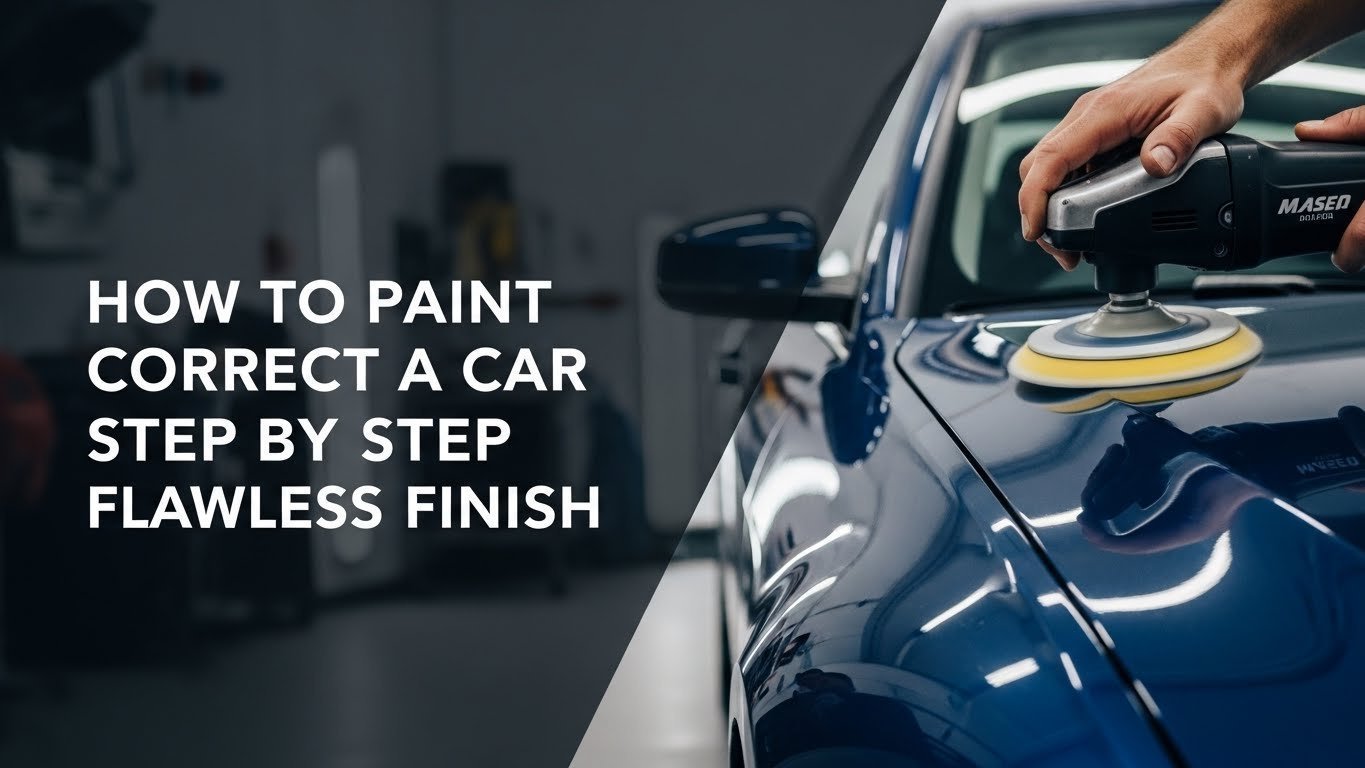 How to Paint Correct a Car Step by Step Flawless Finish