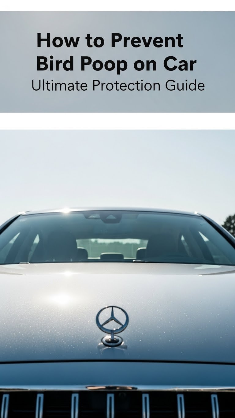 how to prevent bird poop on car