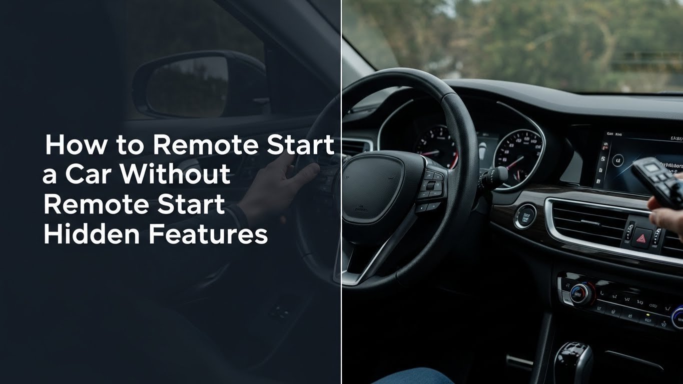 How to Remote Start a Car Without Remote Start Hidden Features