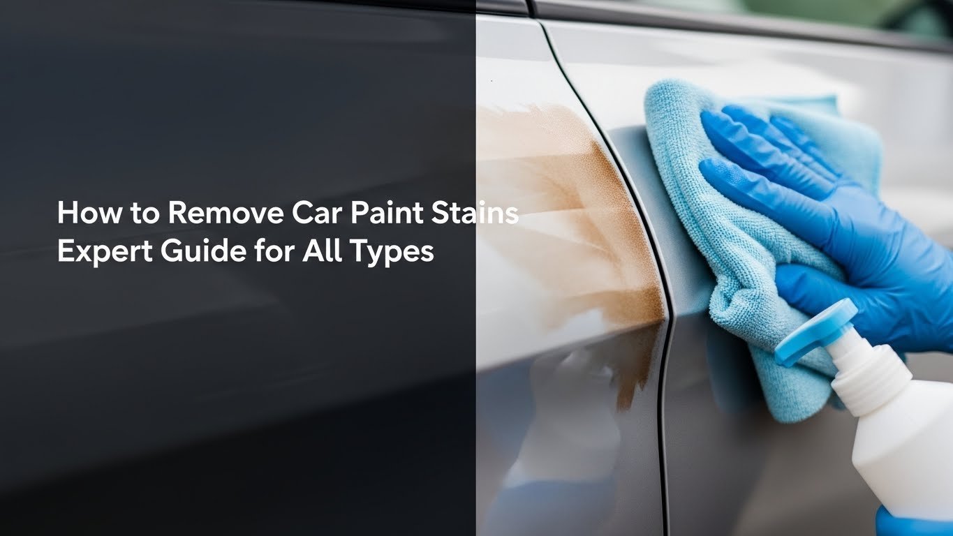 How to Remove Car Paint Stains Expert Guide for All Types