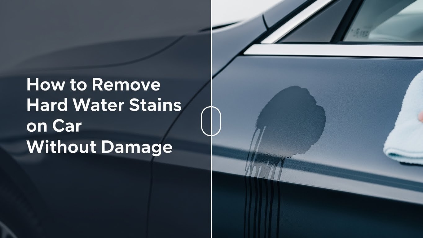 How to Remove Hard Water Stains on Car Without Damage