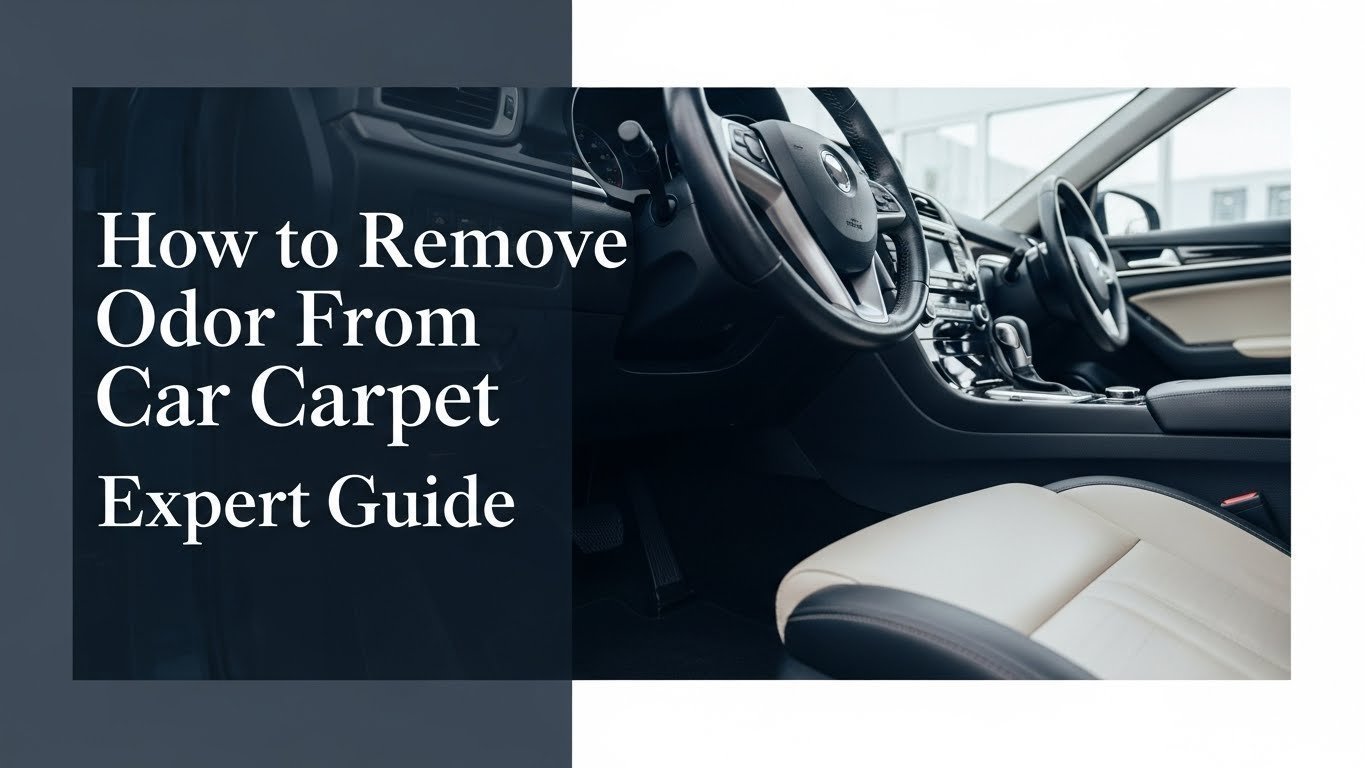 How to Remove Odor From Car Carpet Expert Guide